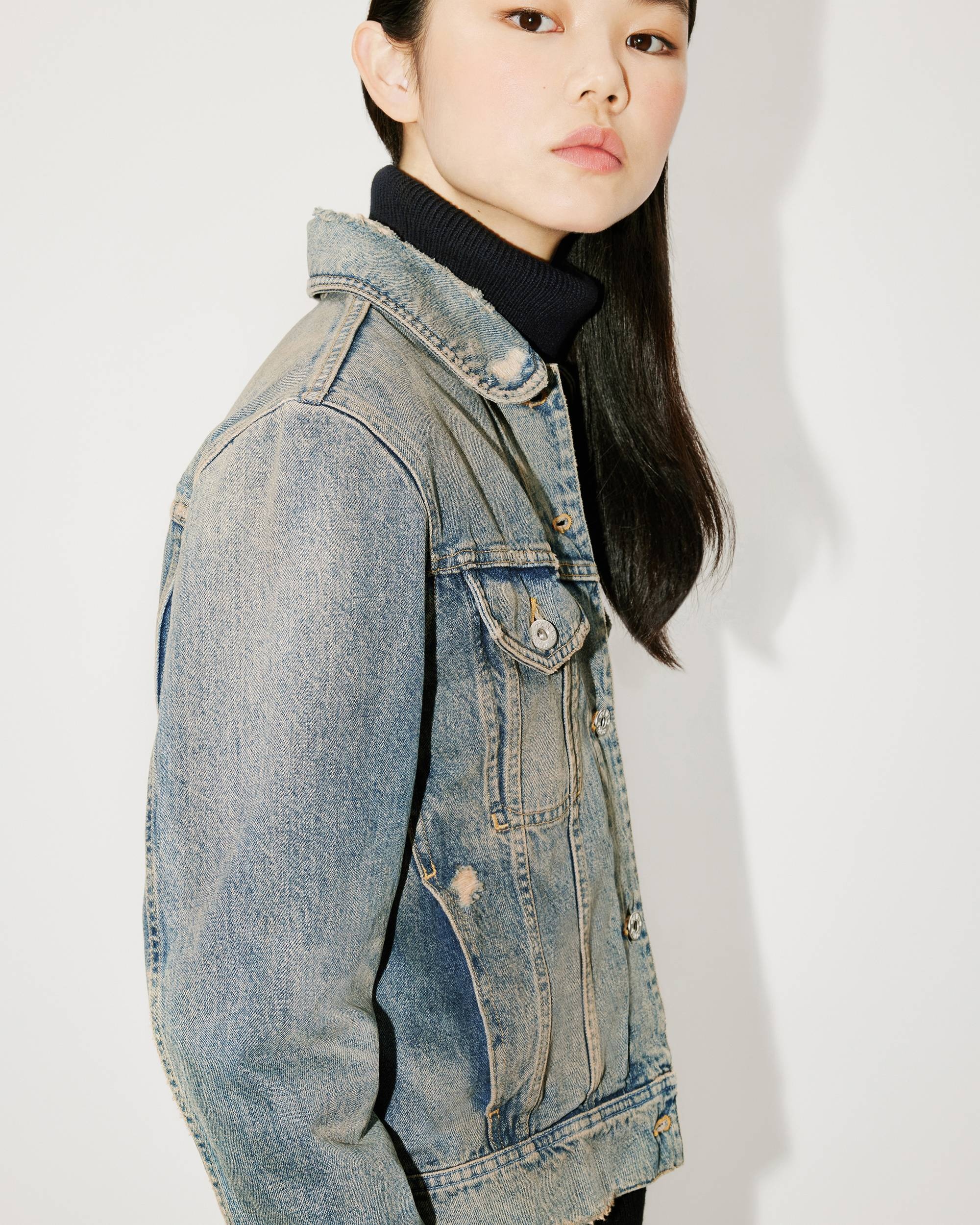 Denim trucker jacket - 8