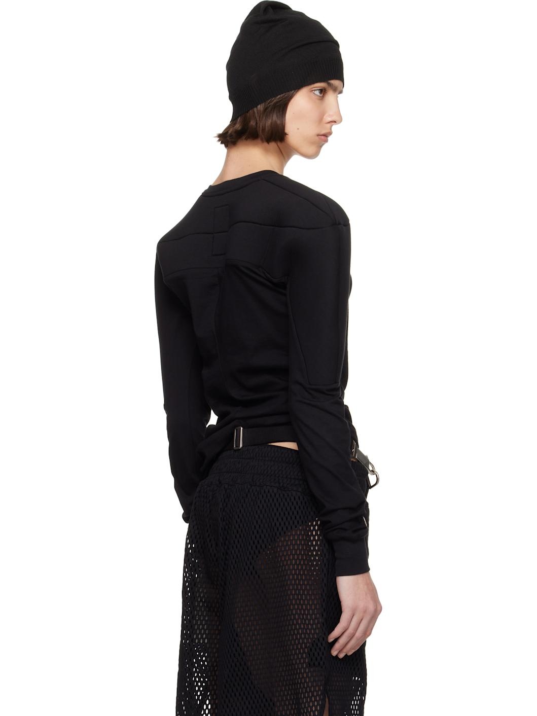 Black Champion Edition Girdered Harness Sweatshirt - 3