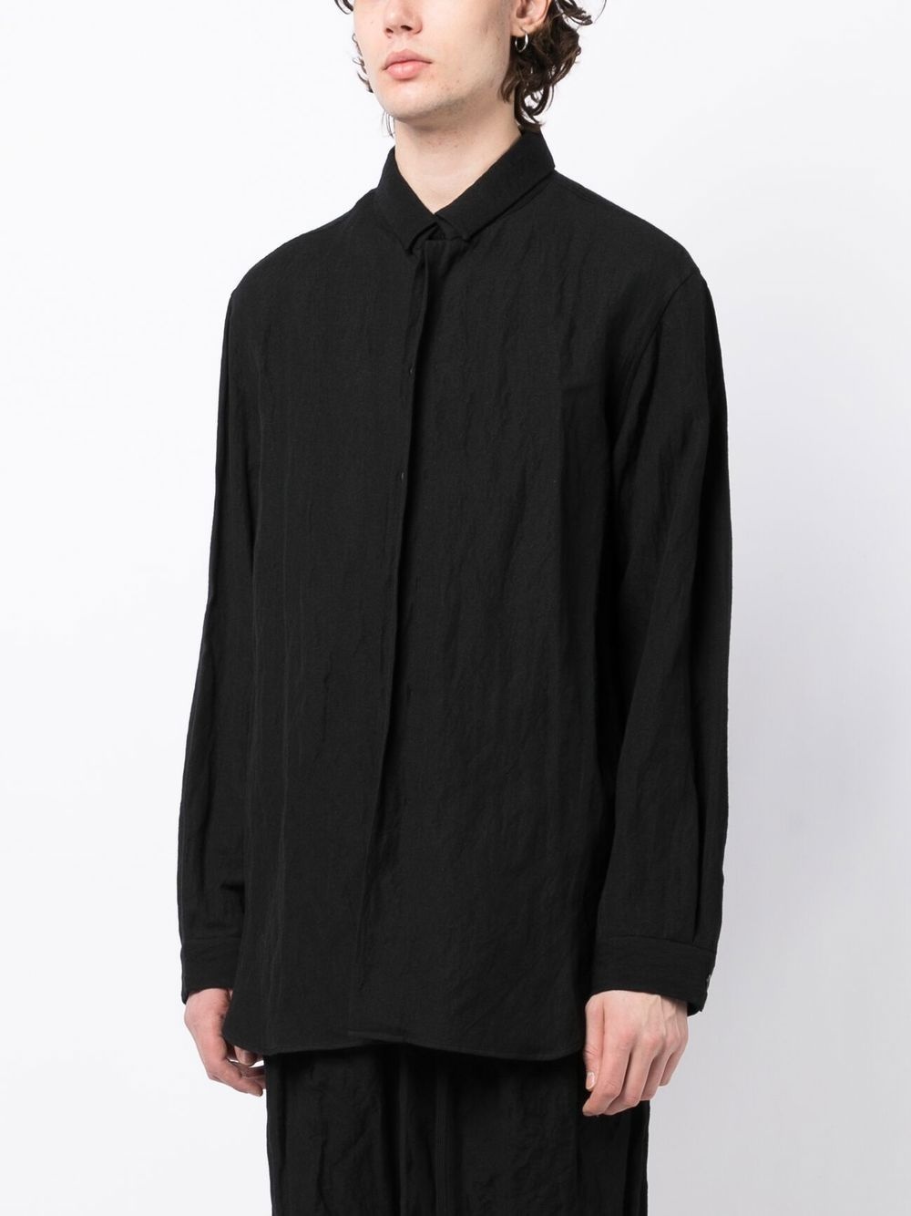 button-up long-sleeved shirt - 3