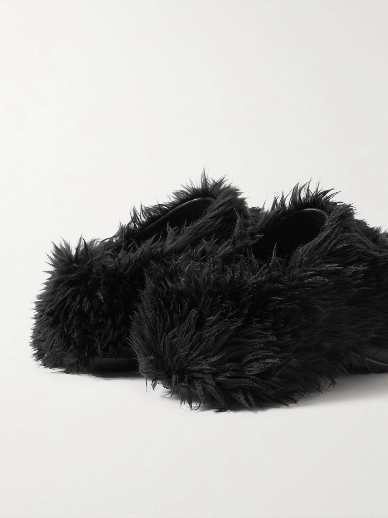 BALENCIAGA + Crocs™ Faux Fur EVA Clogs | mrporter | REVERSIBLE