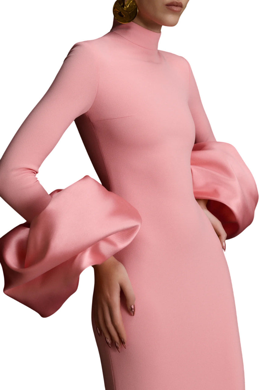 VIVIANA PUFF-SLEEVE GOWN - 6