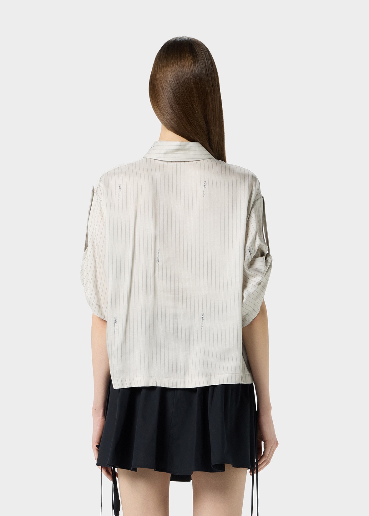 CREPE SHIRT WITH LOGO - 4