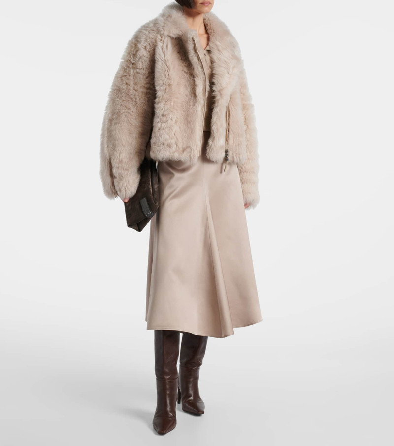 Brunello Cucinelli Shearling jacket outlook