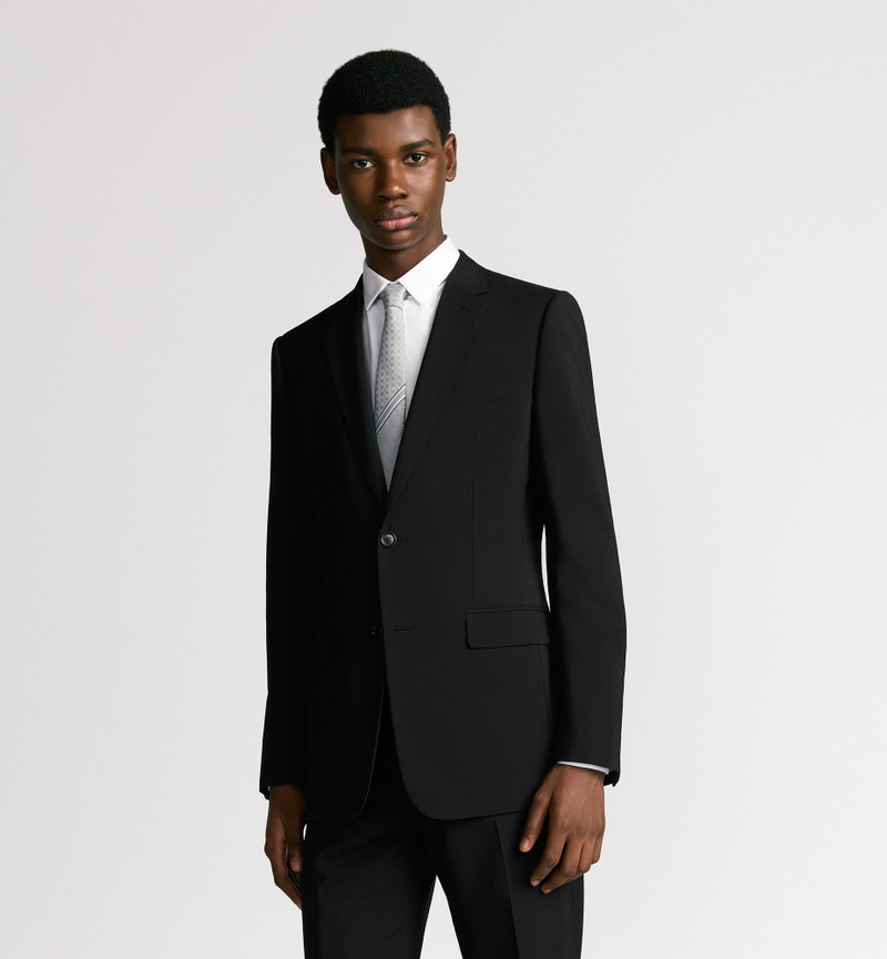 Dior Striped Cannage Tie outlook