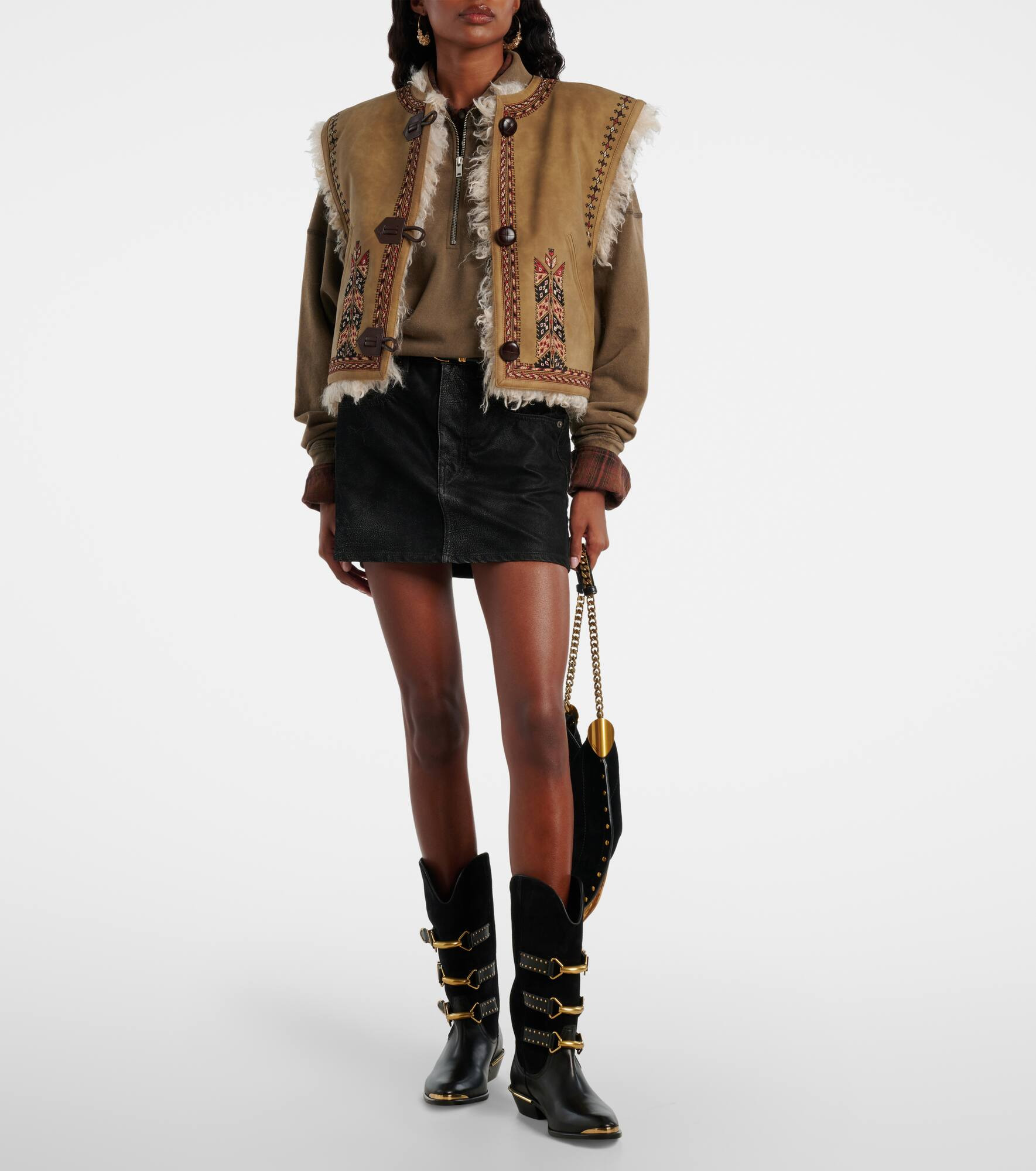 Clemencia embroidered vest - 2