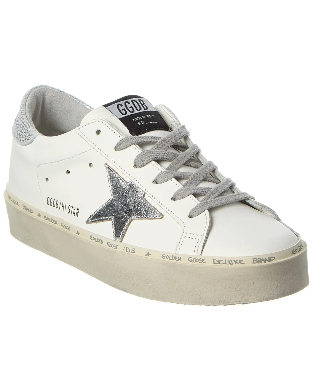 Golden Goose Hi Star Leather Sneaker - 1