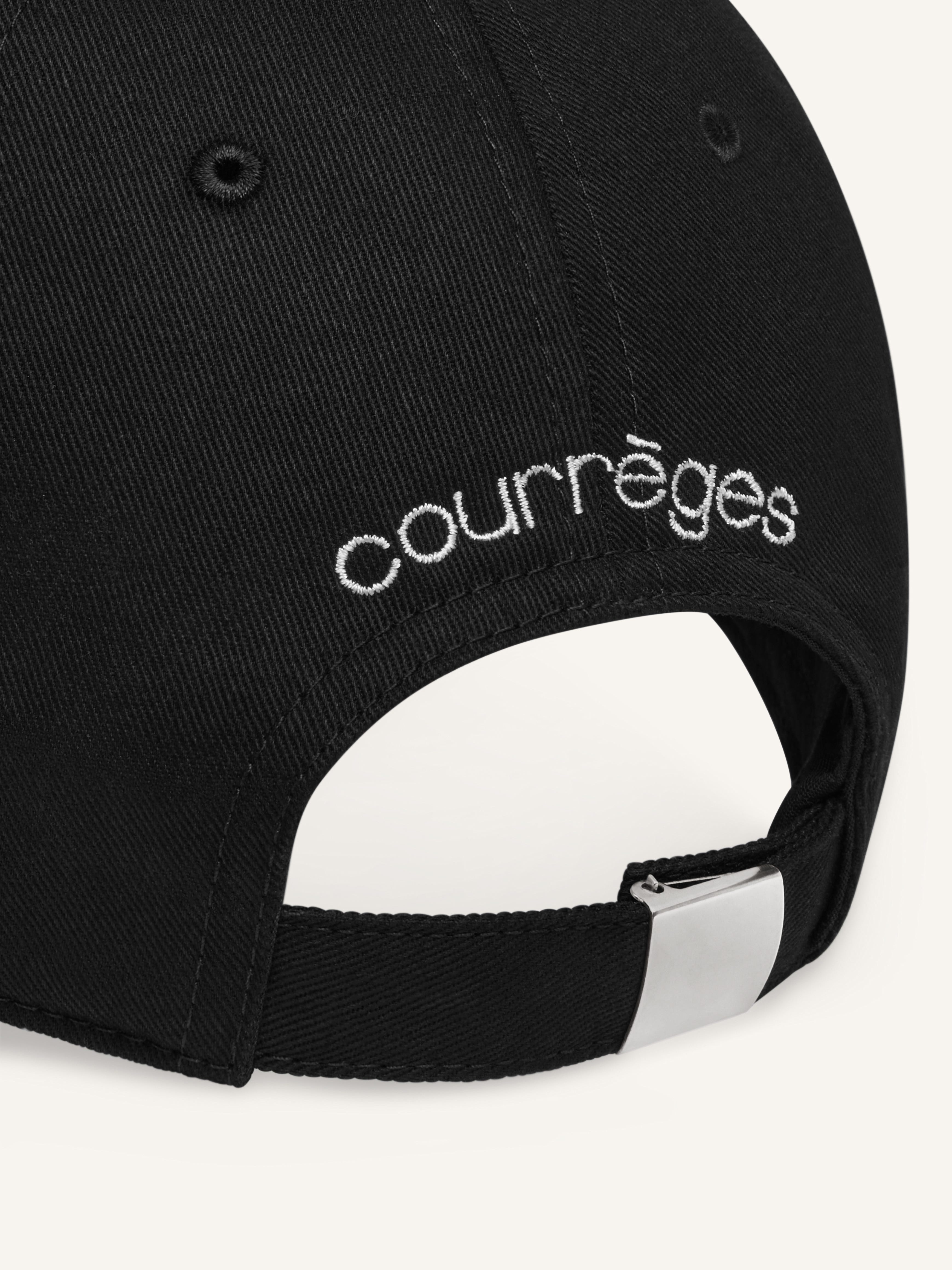 COURREGES EMBROIDERED CAP - 6