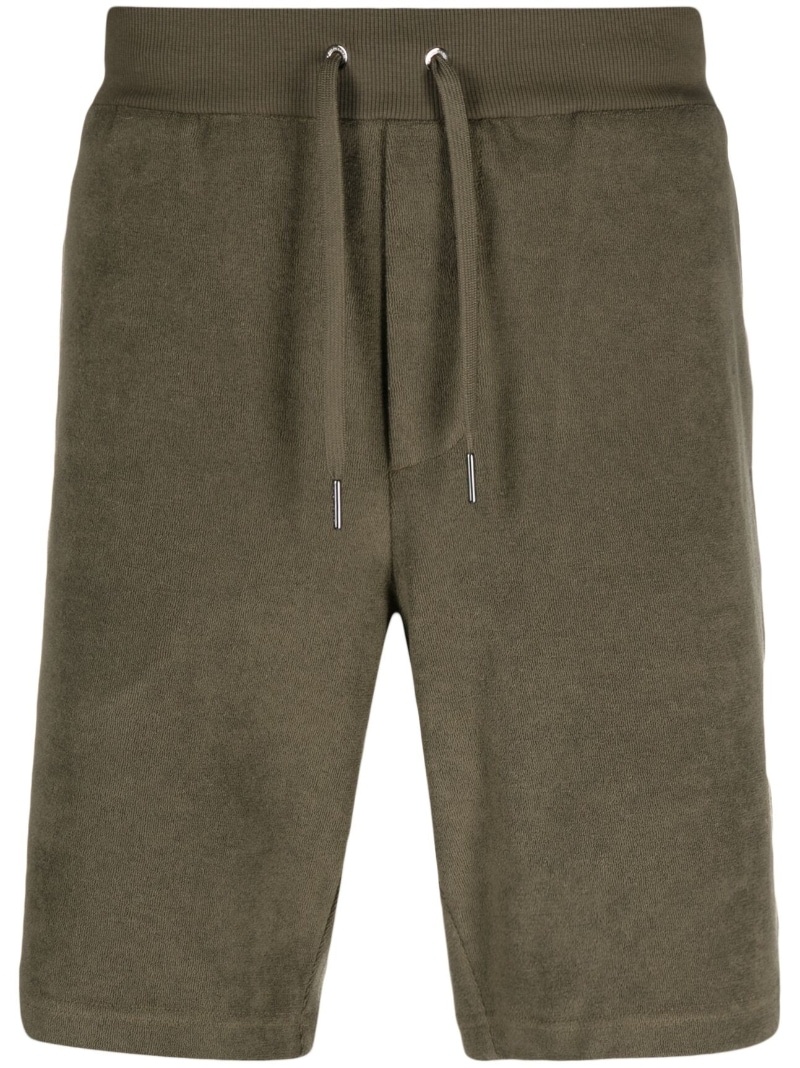 terry-cloth cotton shorts - 1