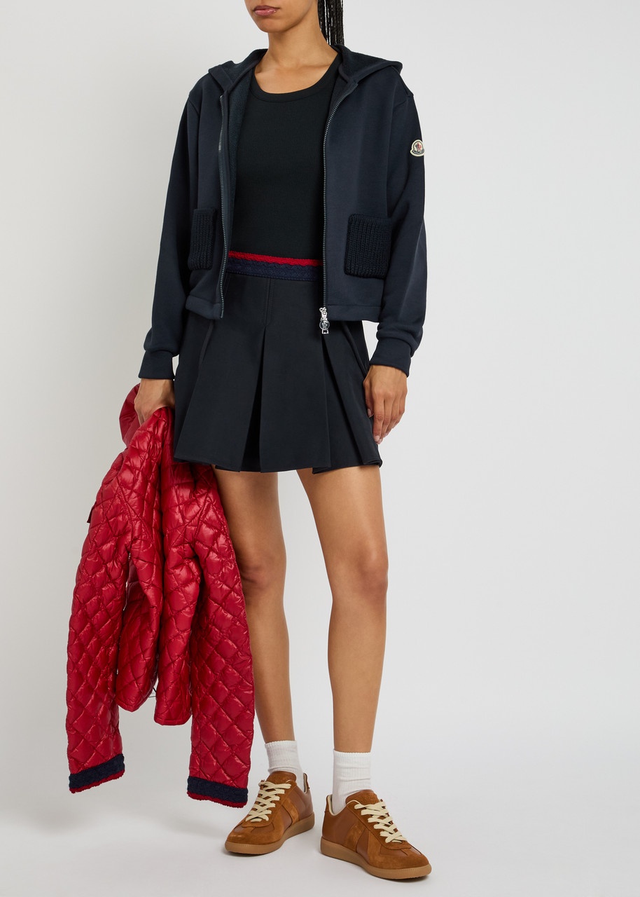 Moncler Hooded Cotton-blend Cardigan - 4