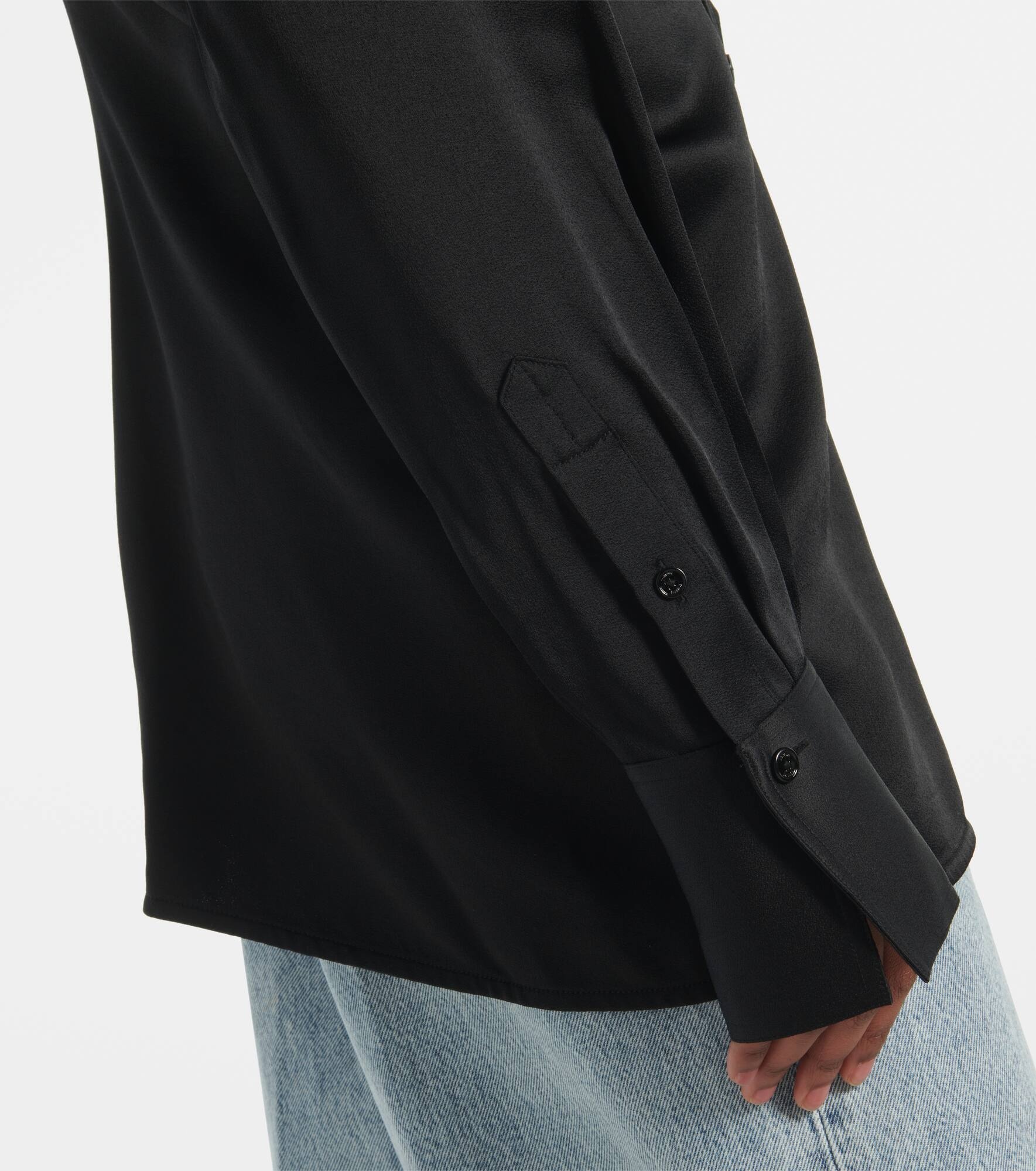 Slouch satin shirt - 6