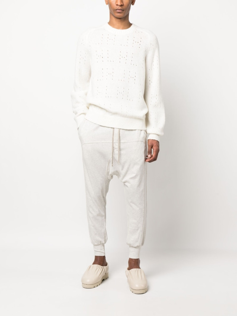 Rick Owens DRKSHDW drop-crotch track pants outlook