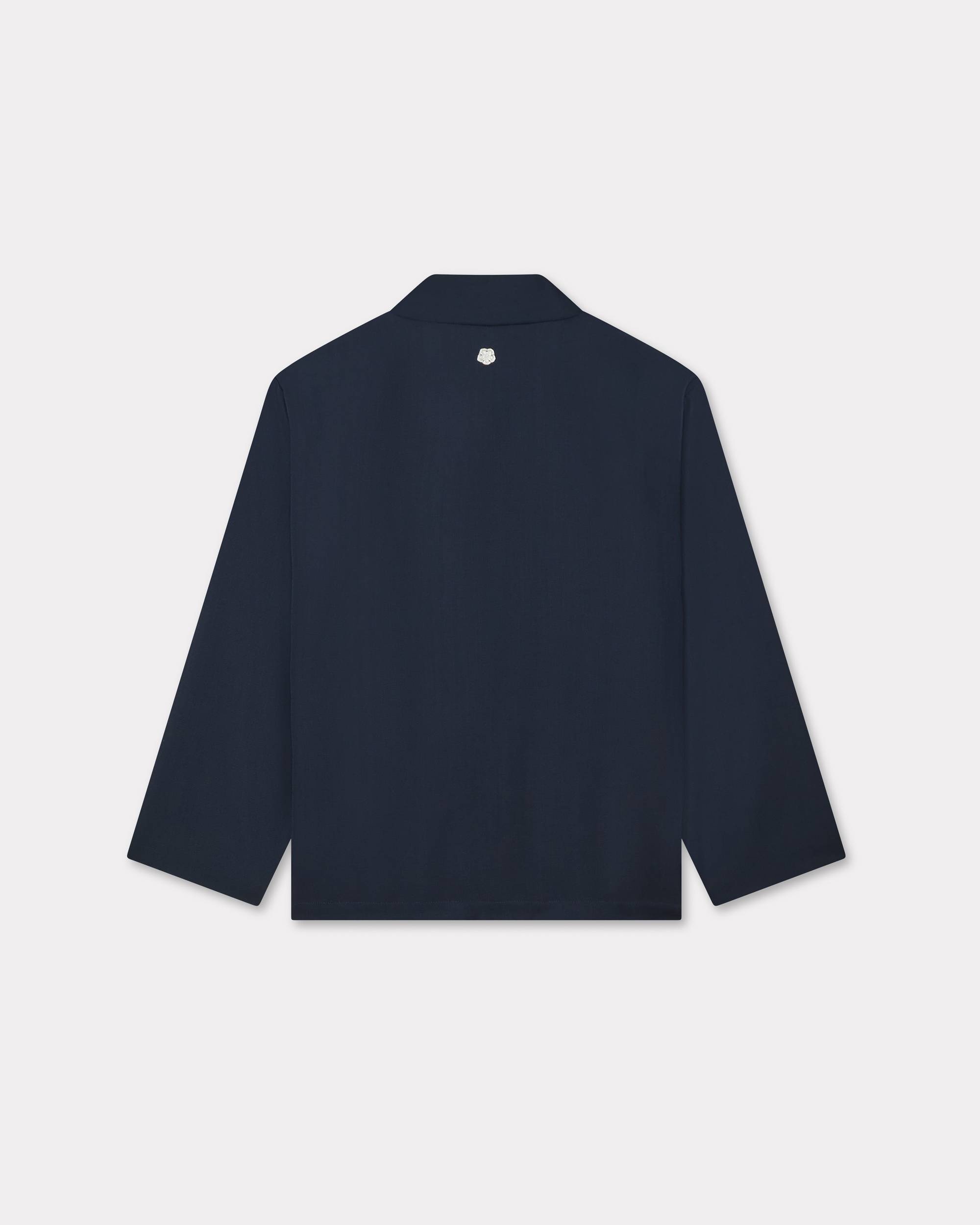 Kimono jacket in virgin wool - 2