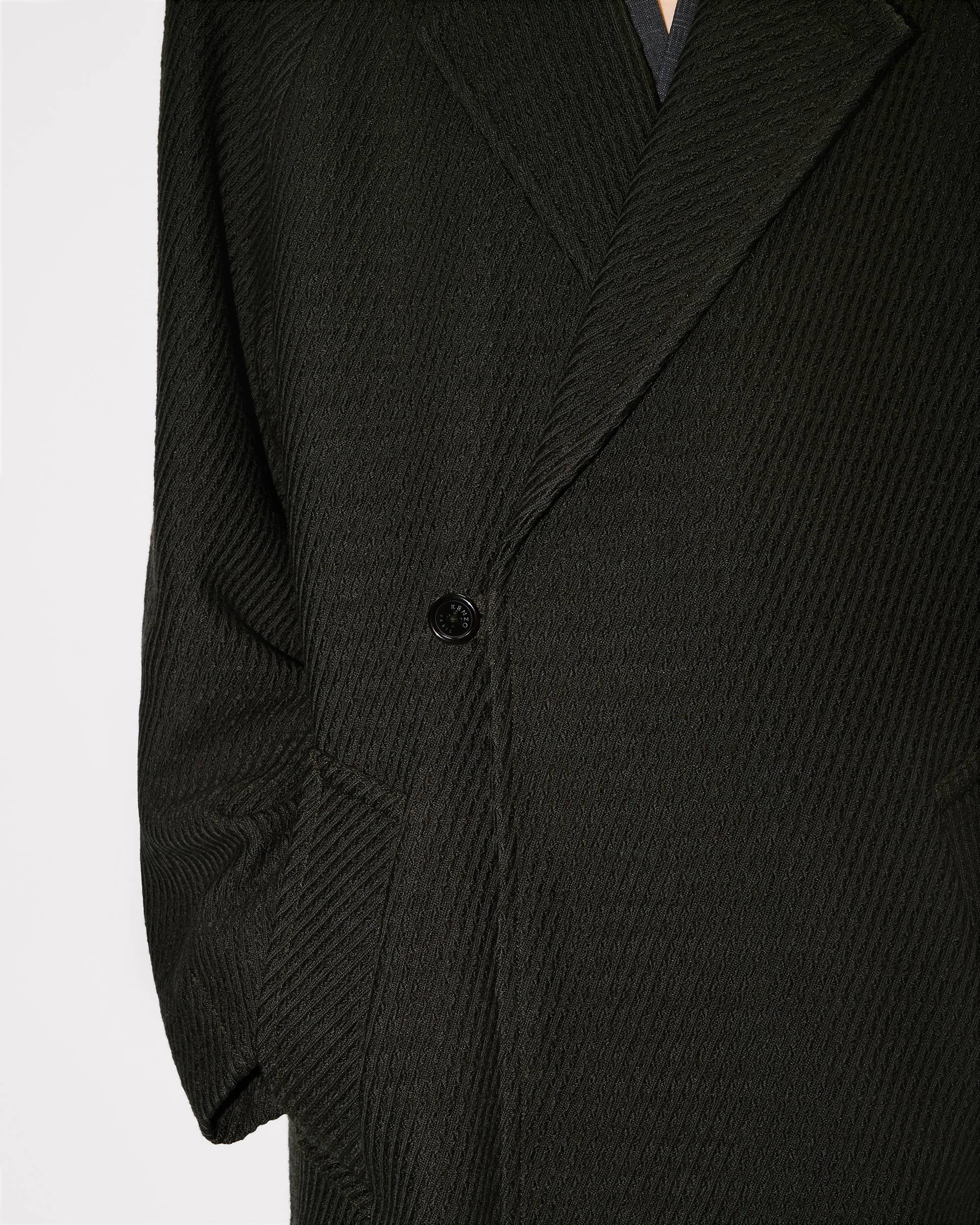 Wrap coat in mixed virgin wool - 6