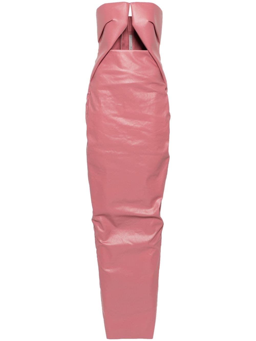 【関税込み】rick owens Prong Gown' dress Katy Perry's Rick Owens Prong Strapless Denim Gown