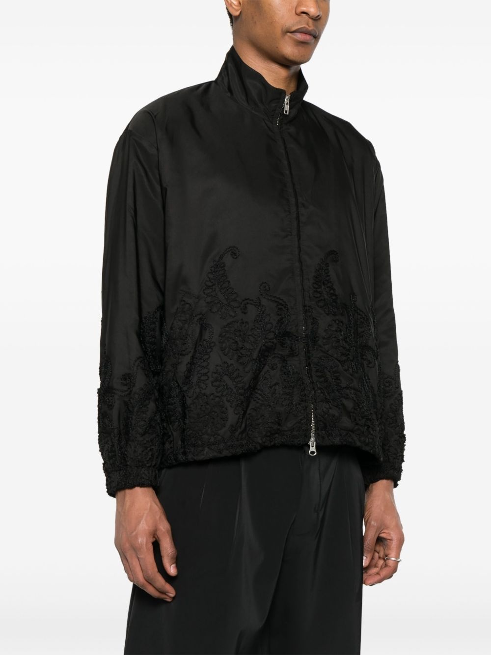 embroidered jacket - 3