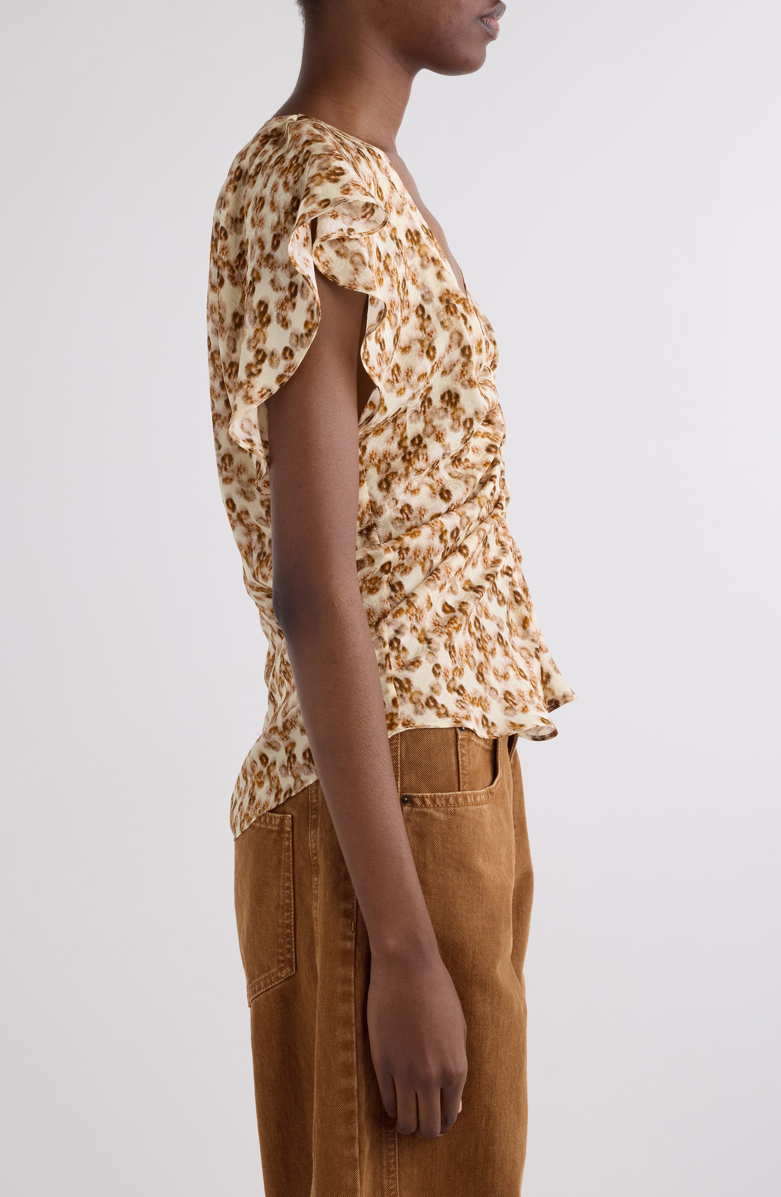 Isabel Marant Lonea Top in Ochre at Nordstrom - 4