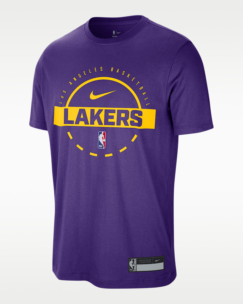 Los Angeles Lakers Authentics Men's Nike Dri-FIT NBA Practice T-Shirt 1