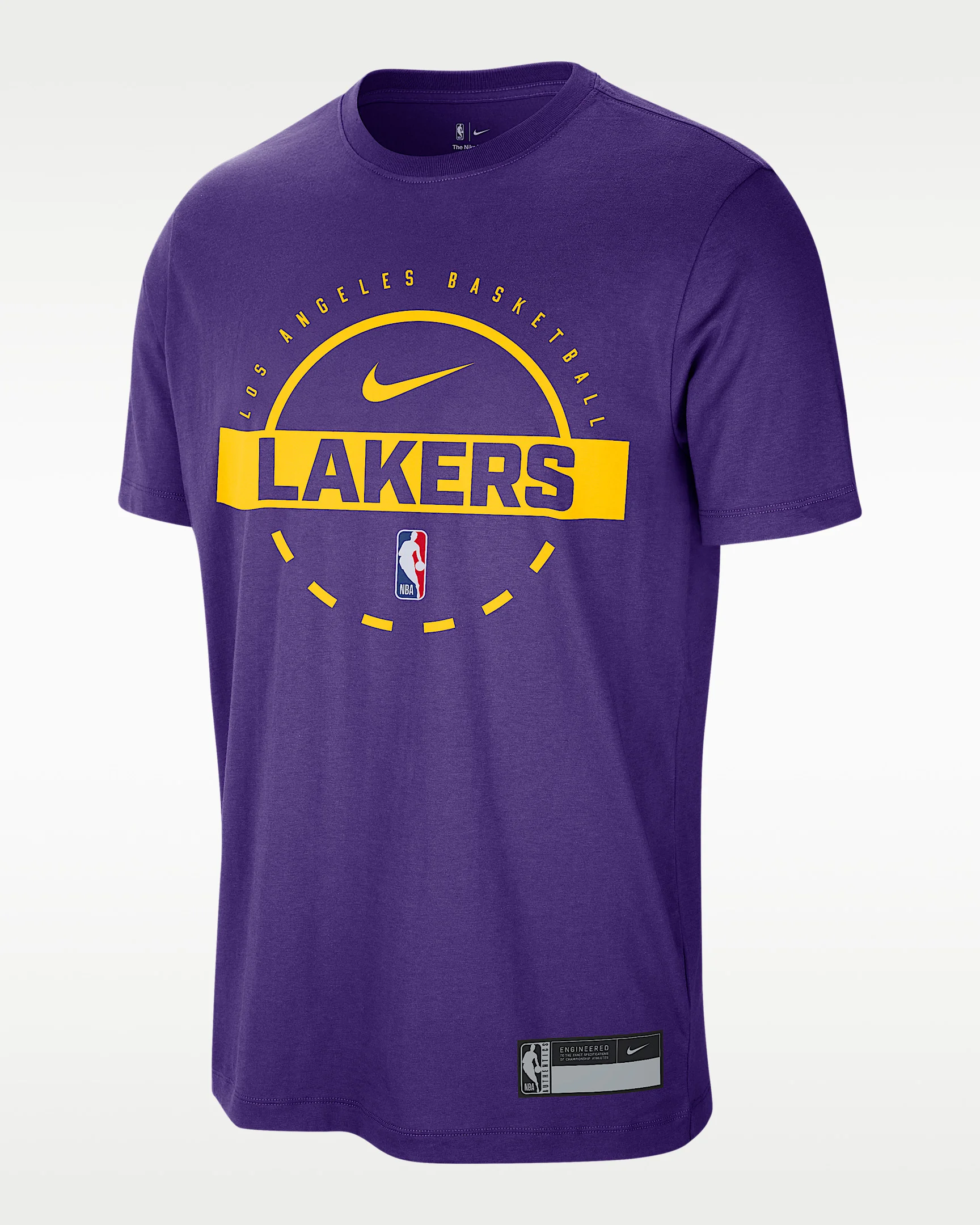 Los Angeles Lakers Authentics Men's Nike Dri-FIT NBA Practice T-Shirt - 1