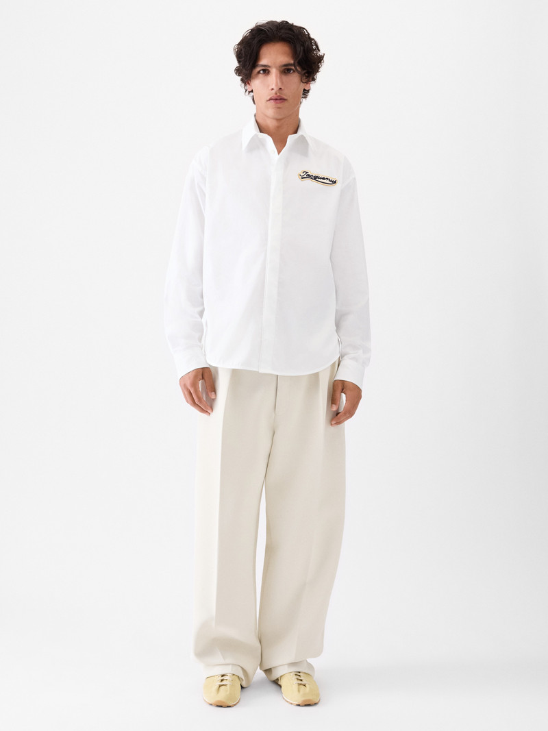 JACQUEMUS The Simon long-sleeve shirt outlook