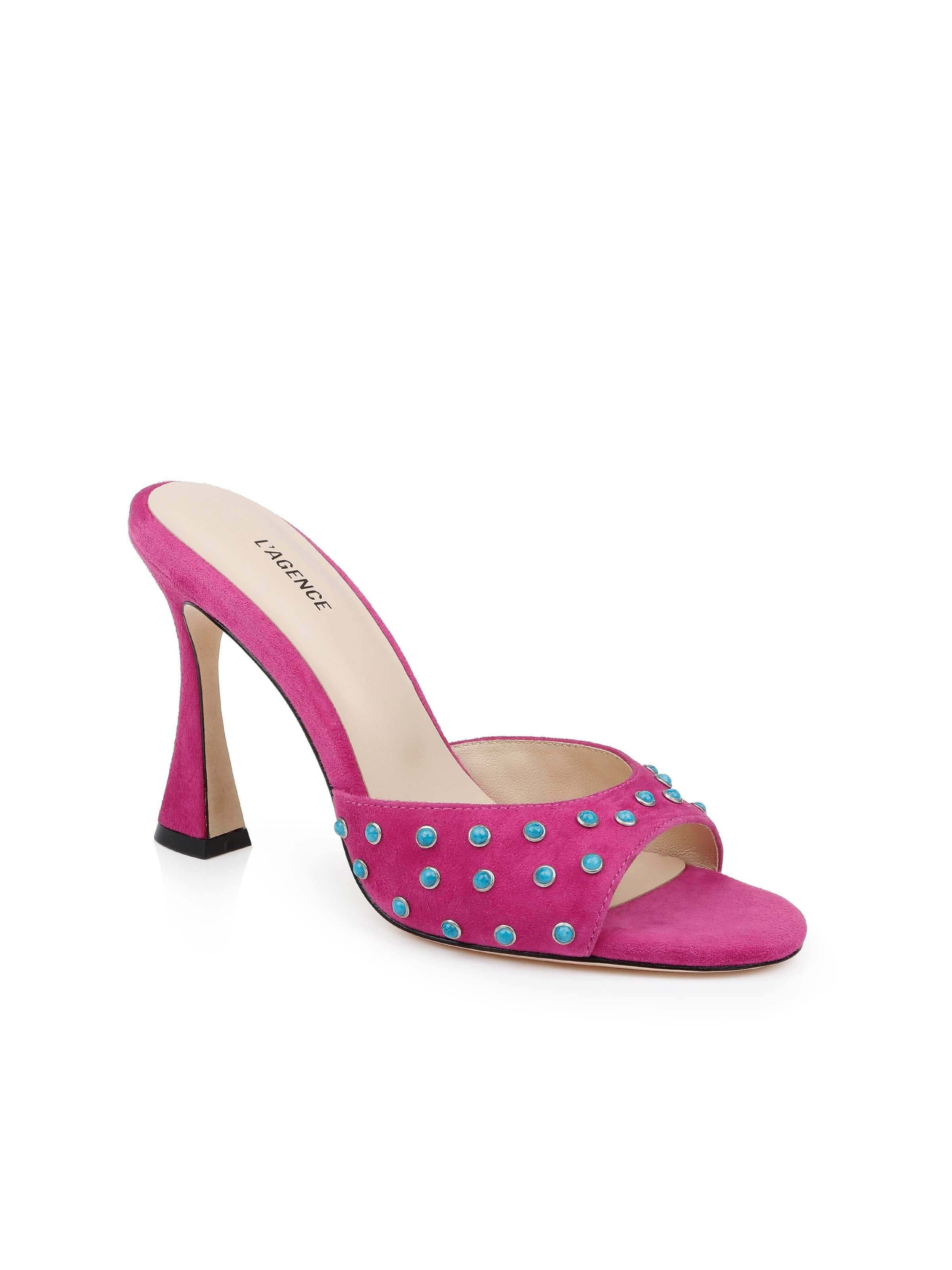 Lucienne Embellished Suede Mule - 2