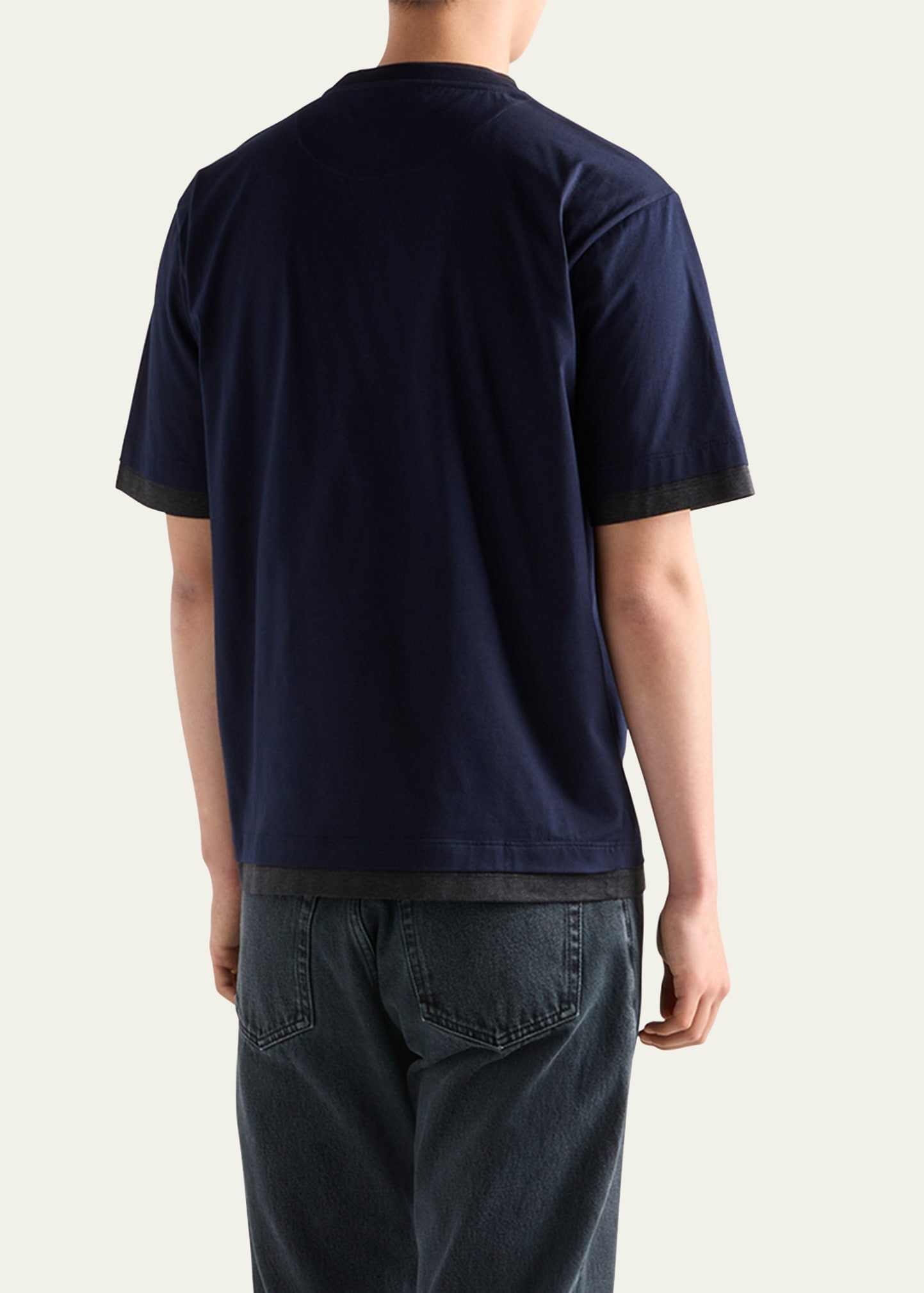 Men's Divisa Layered Crewneck T-Shirt - 3