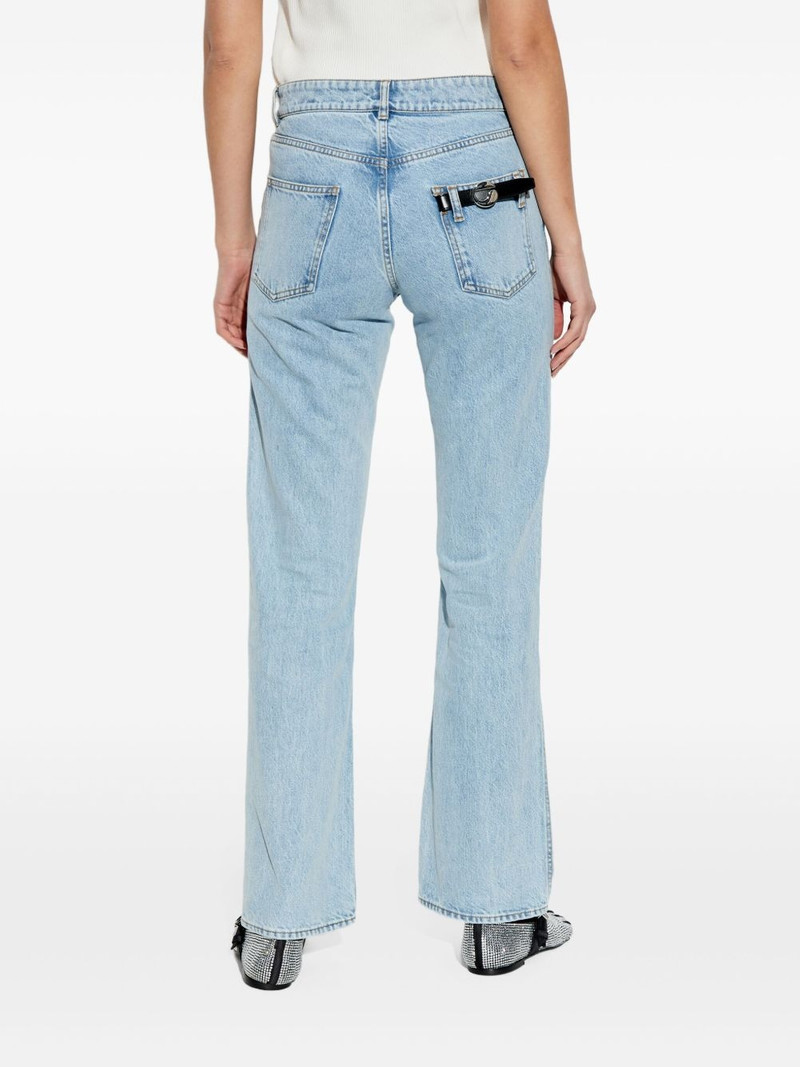 logo-plaque jeans 4