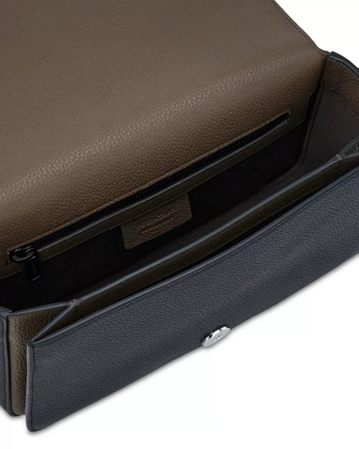 Double Gancini Leather Shoulder Bag - 6