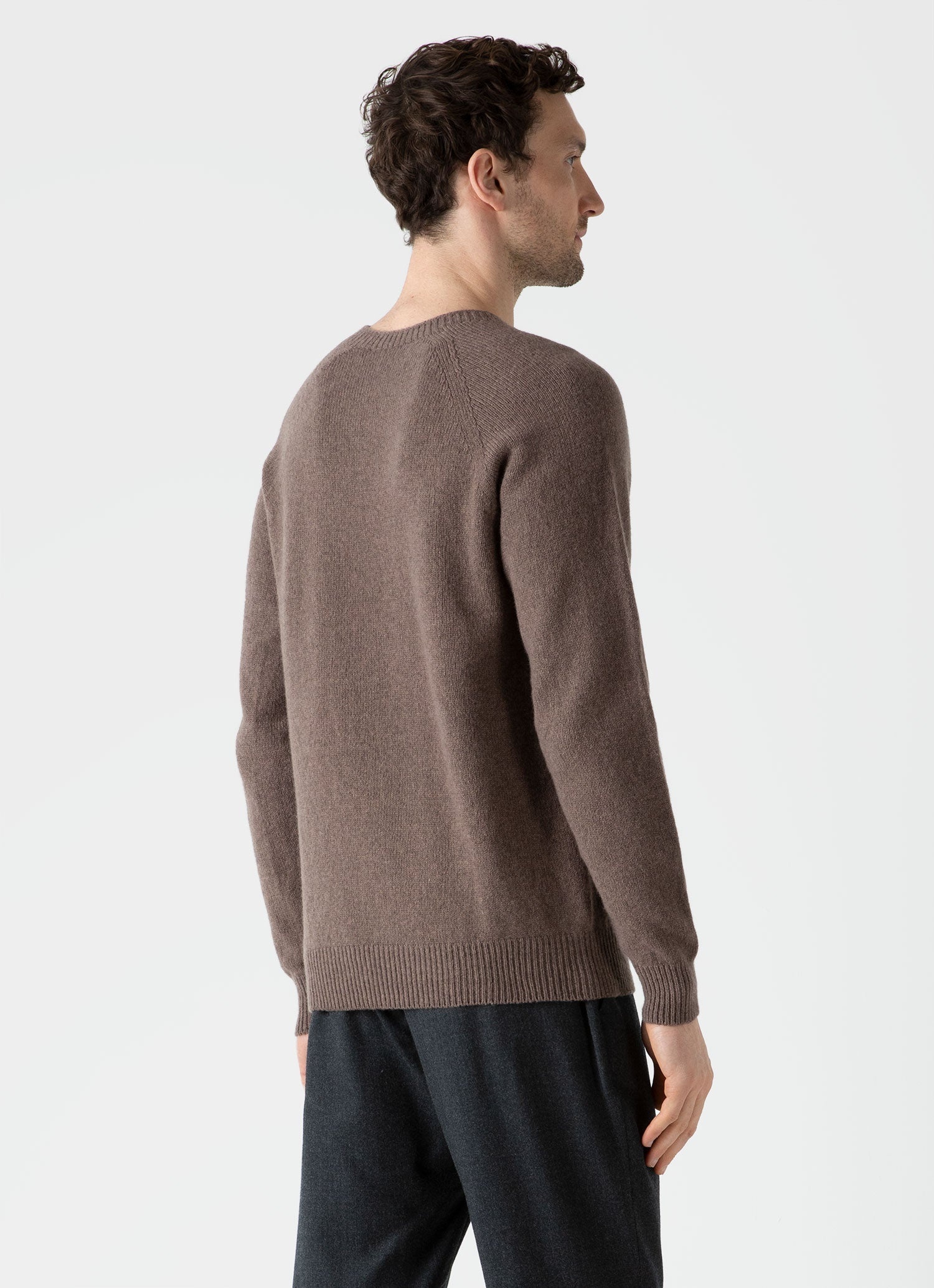 Lambswool Crew Neck Jumper - 4
