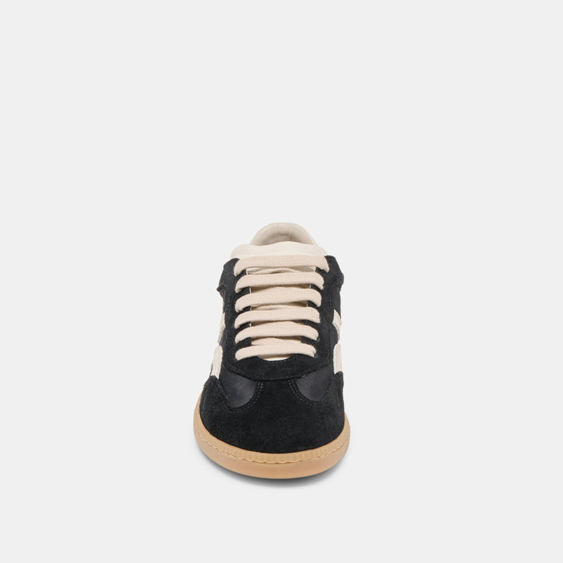 REBEL SNEAKERS BLACK NYLON 6