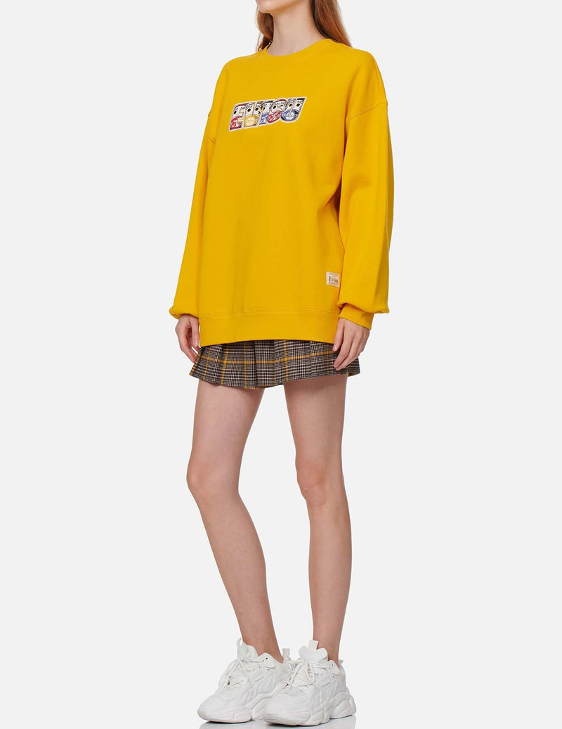 EVISU DARUMA AND KAMON PRINT SWEATSHIRT outlook