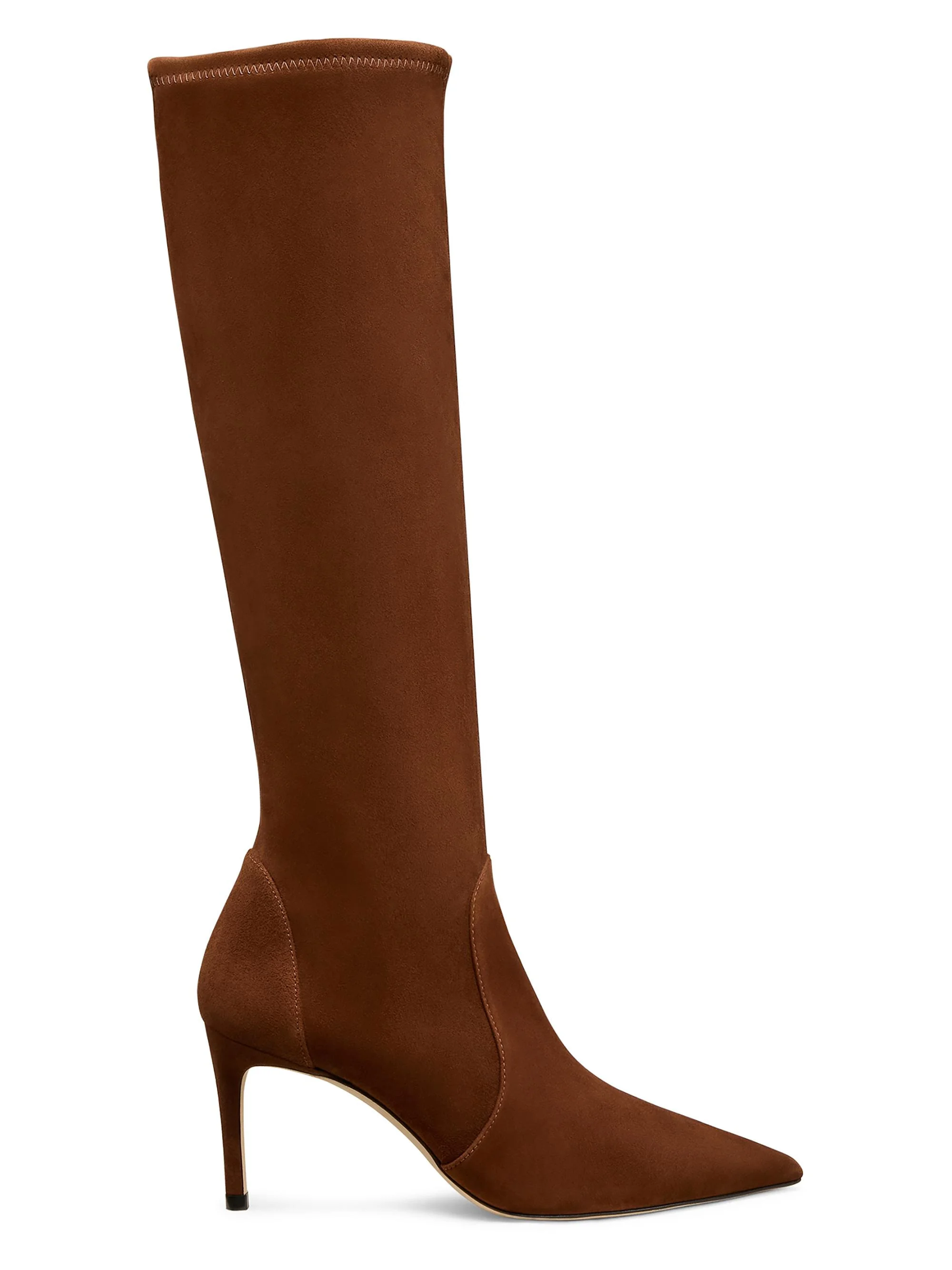 Women's Stuart Power 75 75MM Suede Boots - Deep Coffee - 1