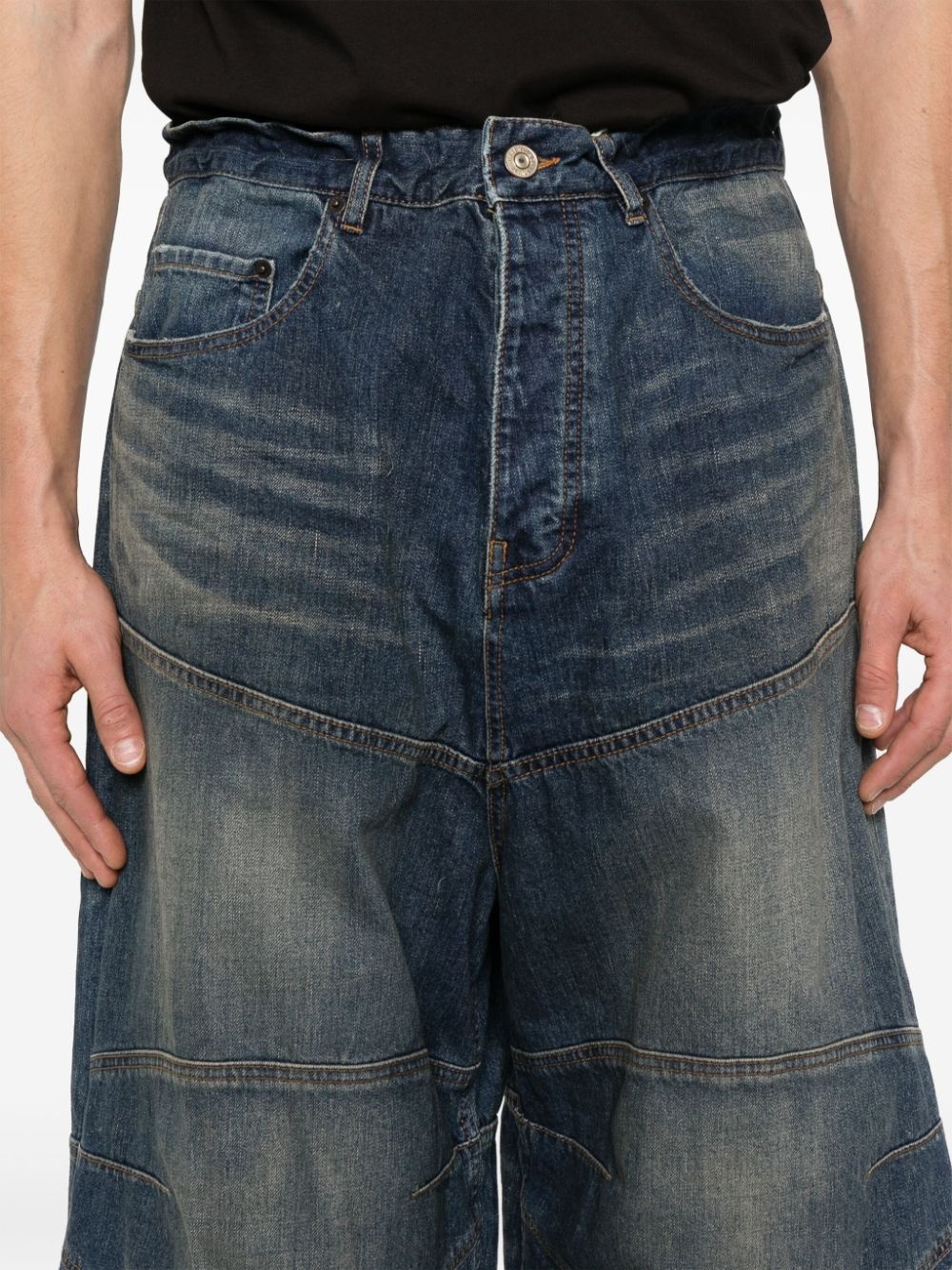 logo-patch jeans - 5