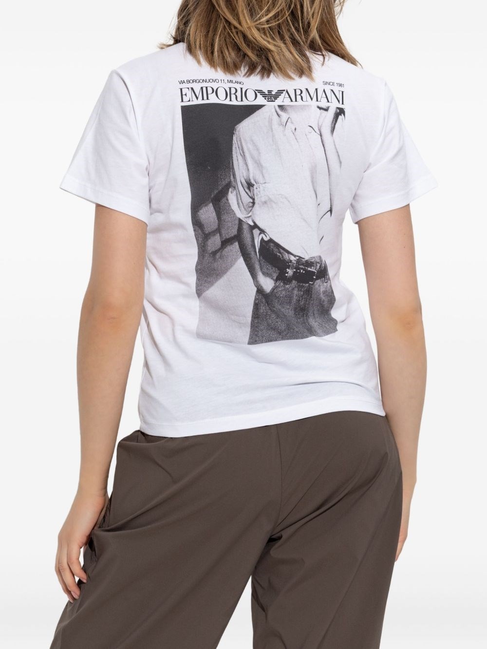 Logo cotton t-shirt - 3