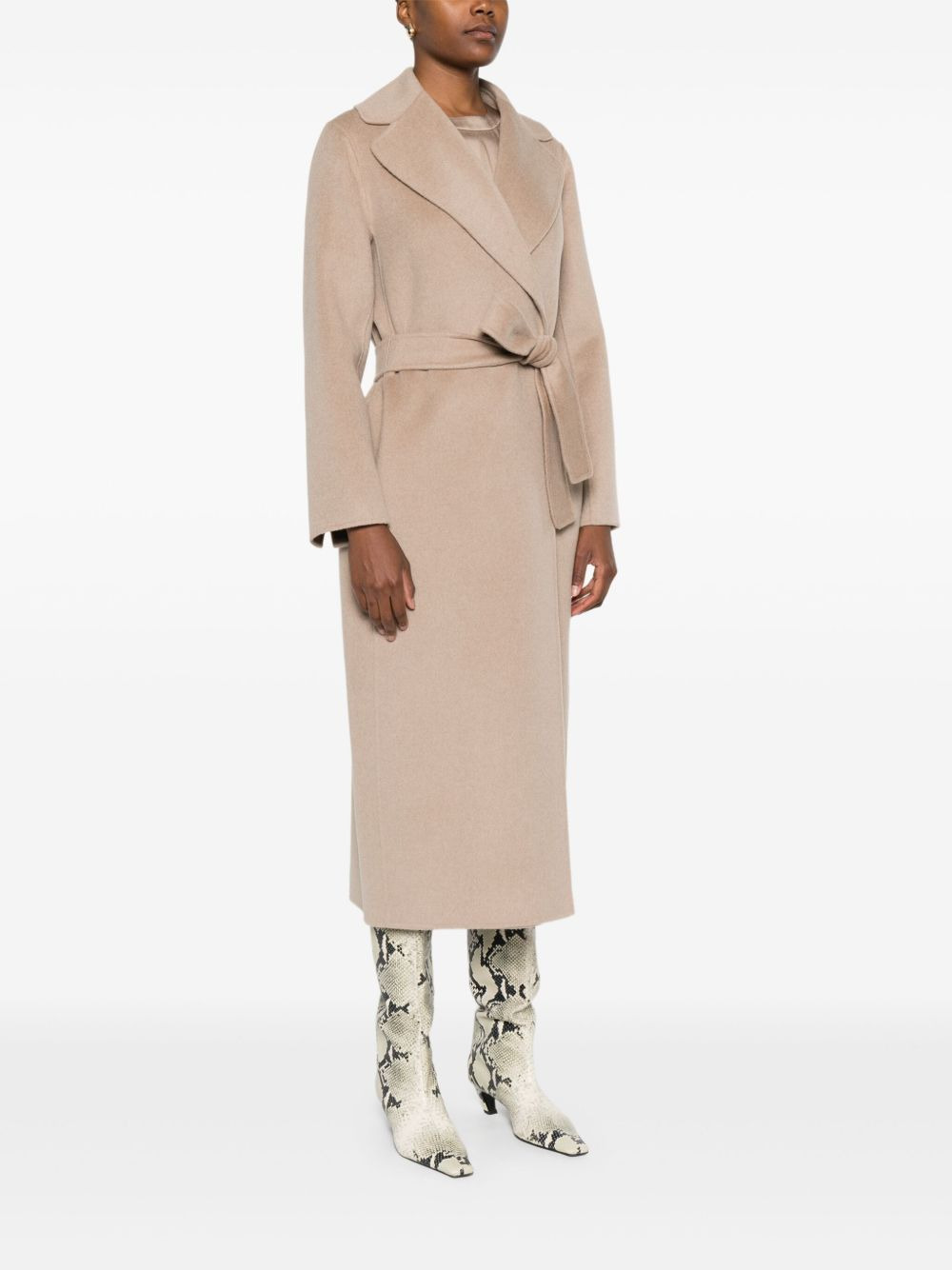 belted coat - 3