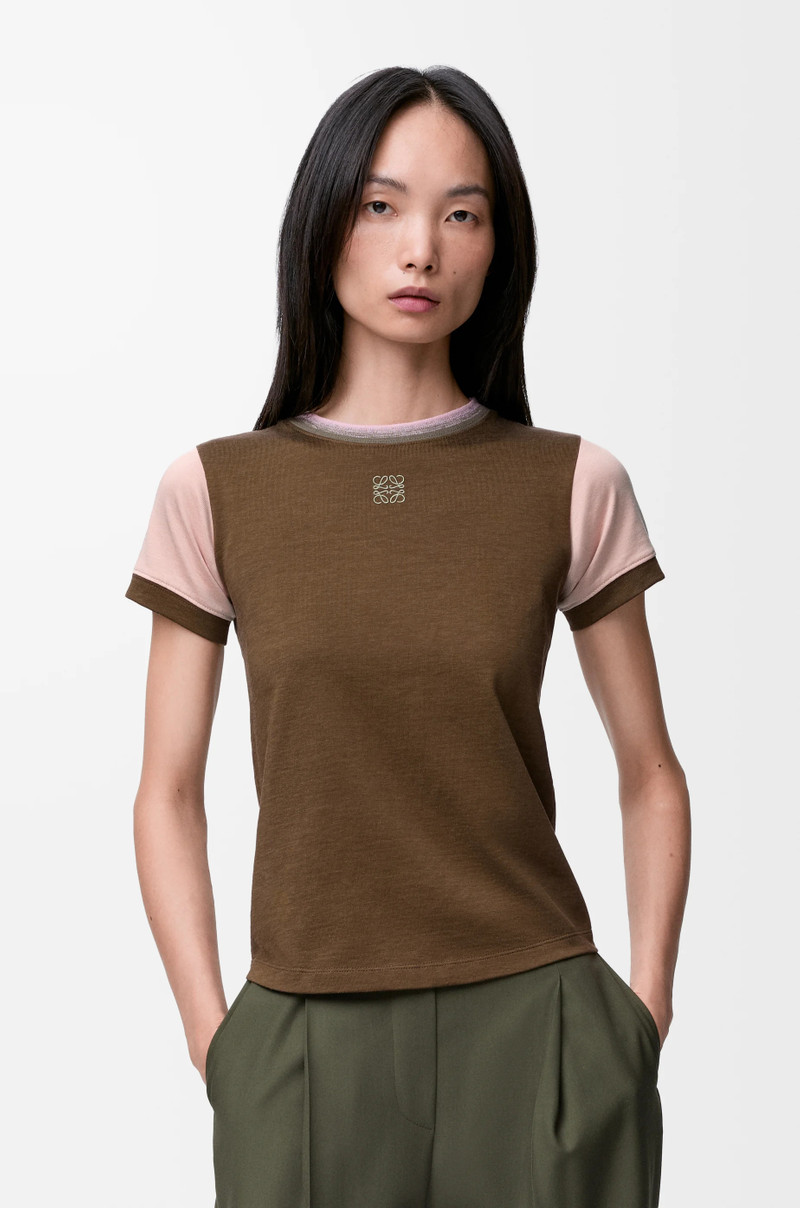 Small fit T-shirt in cotton blend 3