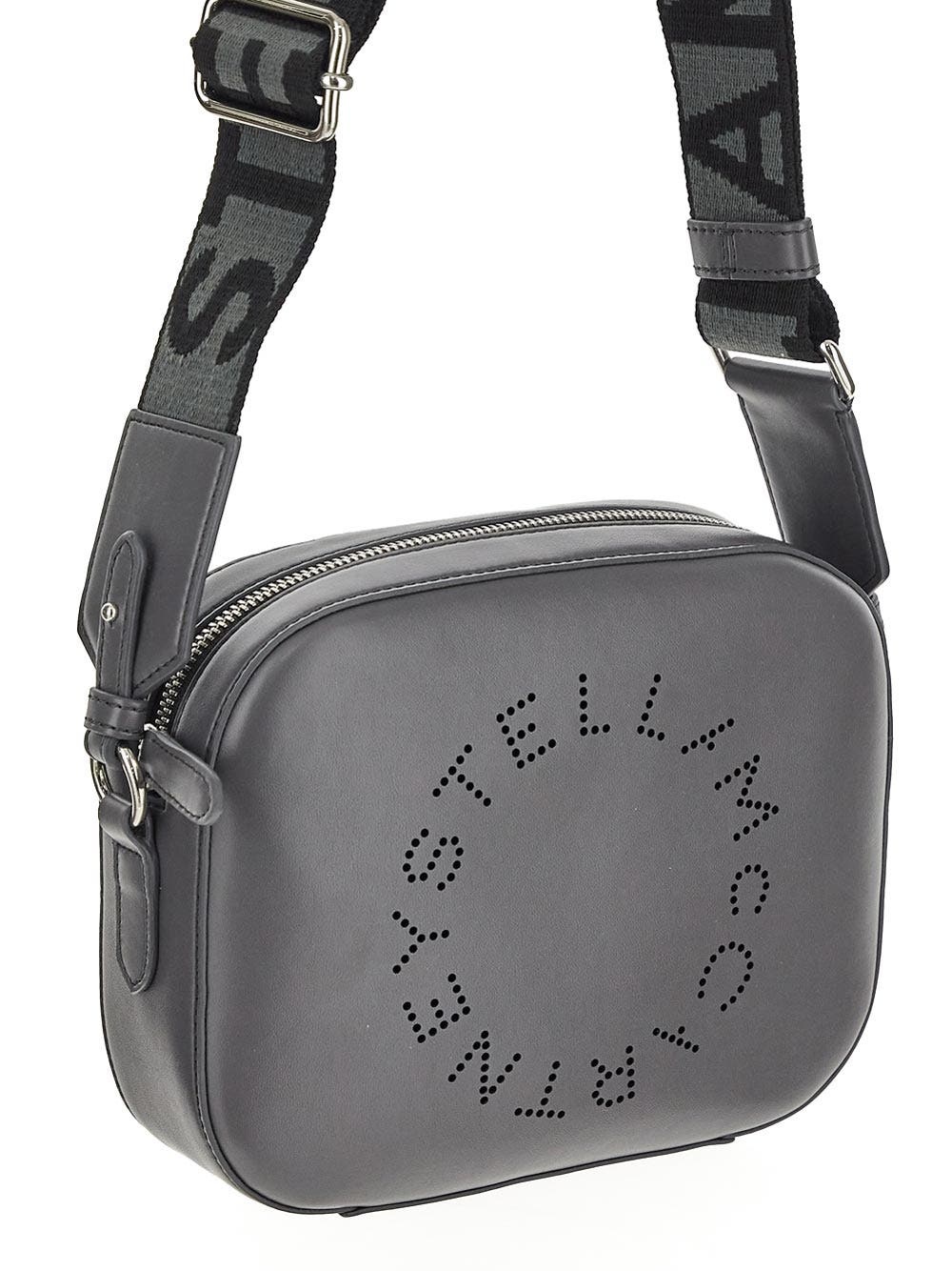 STELLA McCARTNEY バッグ S 700266 SMALL CAMERA BAG ECO ALTER Women White Logo Crossbody Camera Bag | Stella McCartney US