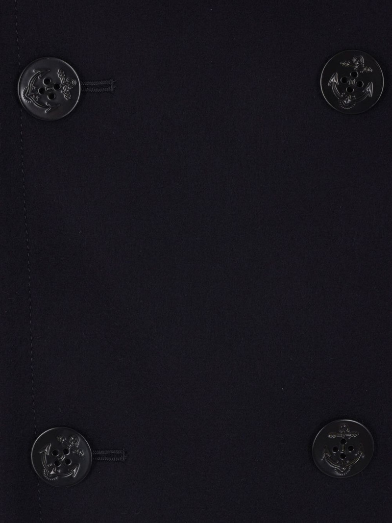 double-breasted anchor-button coat 4