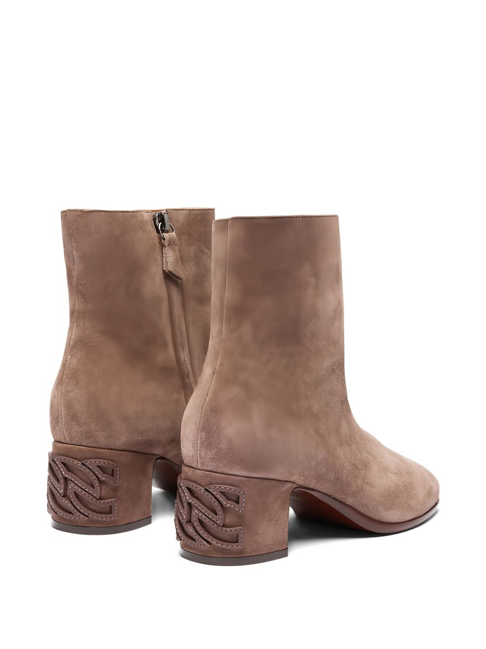 50mm Muni block-heel suede boots - 3
