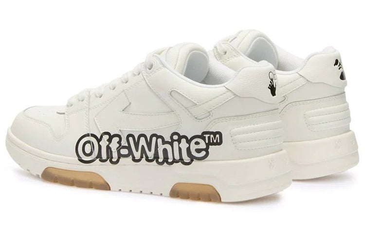 (WMNS) Off-White Out Of Office Low-Top Sneaker 'White Black' OWIA259S22LEA0060110 - 3
