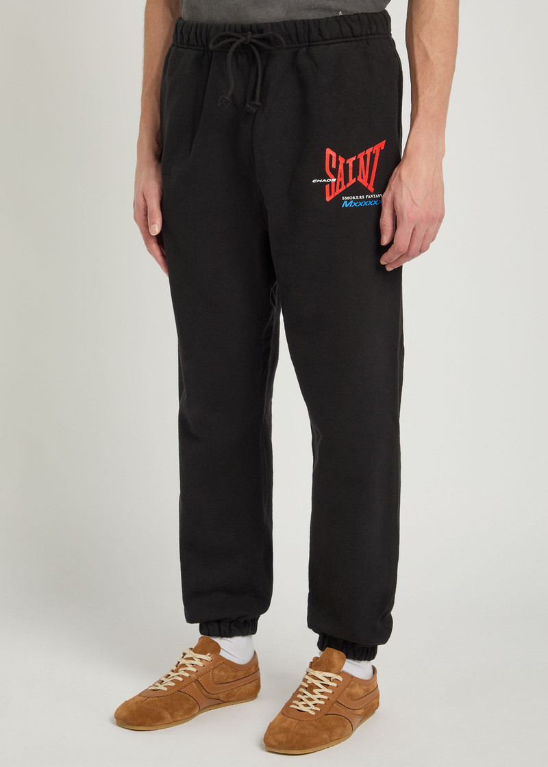 SAINT M×××××× Saint Mxxxxxx Logo-print Cotton Sweatpants outlook