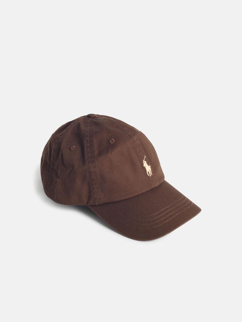 Polo Ralph Lauren BROWN COTTON CAP outlook