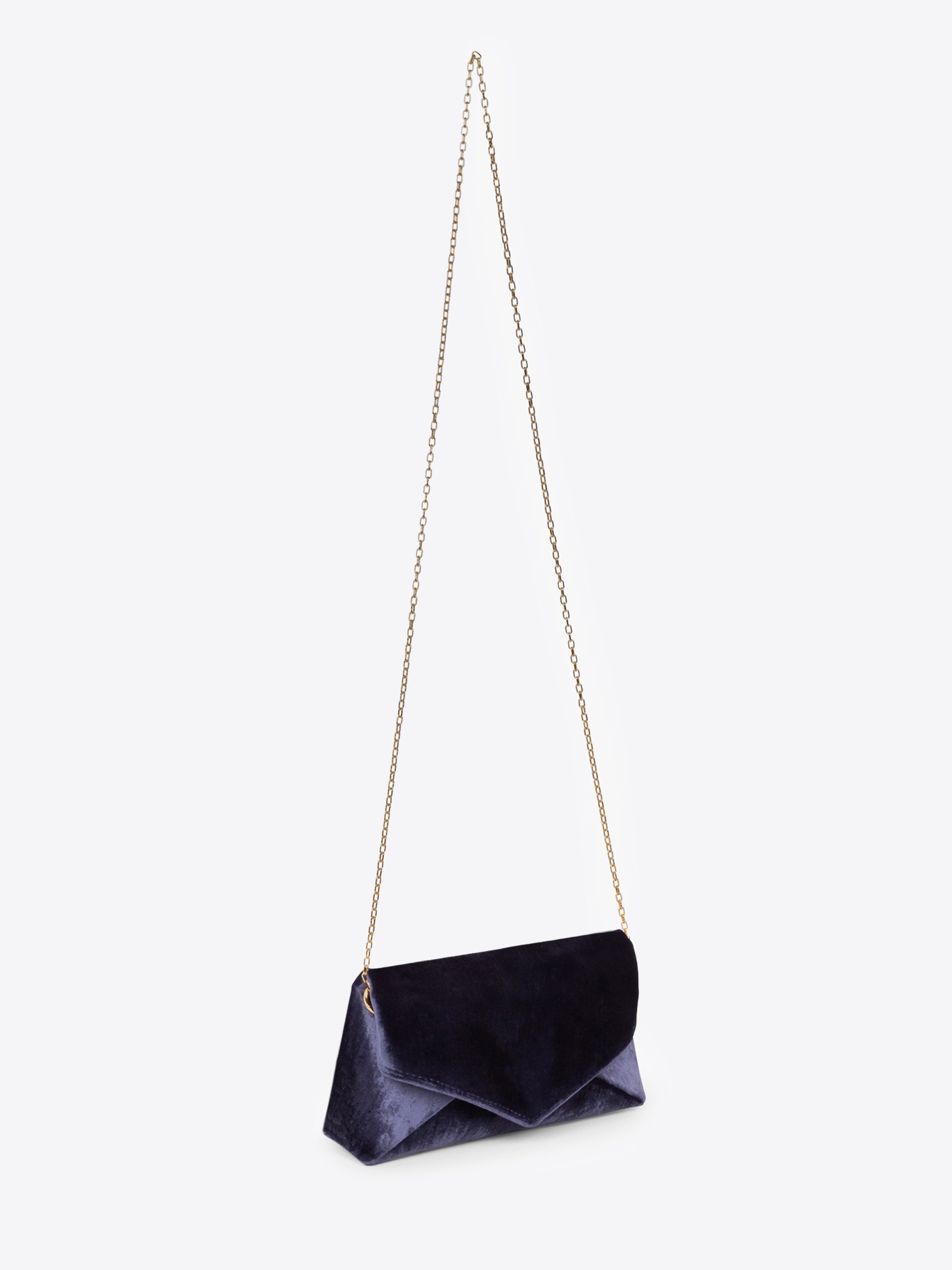 VELVET ENVELOPE BAG - 6