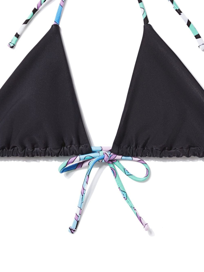 PUCCI Vivara-print bikini top outlook