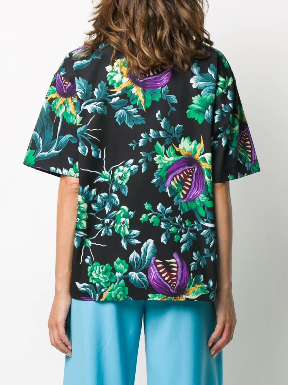 Venus Fly Trap print shirt - 4