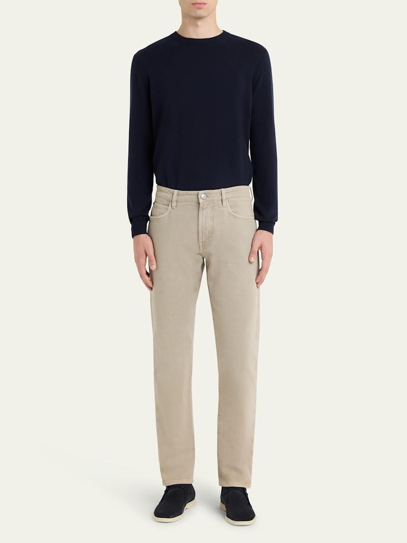 Loro Piana Men's Straight Leg 5-Pocket Pants outlook