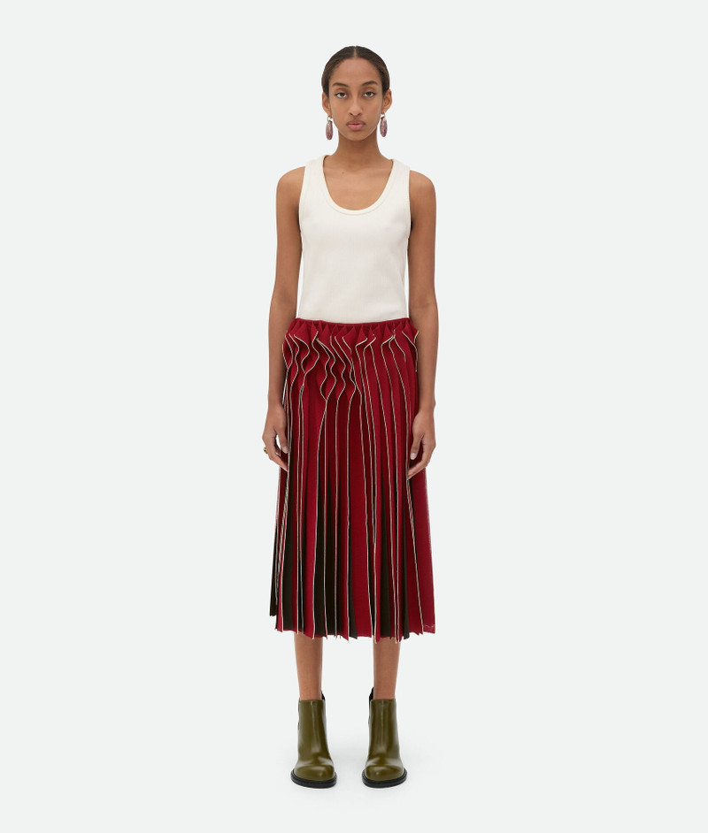 Viscose Frill Skirt - 1