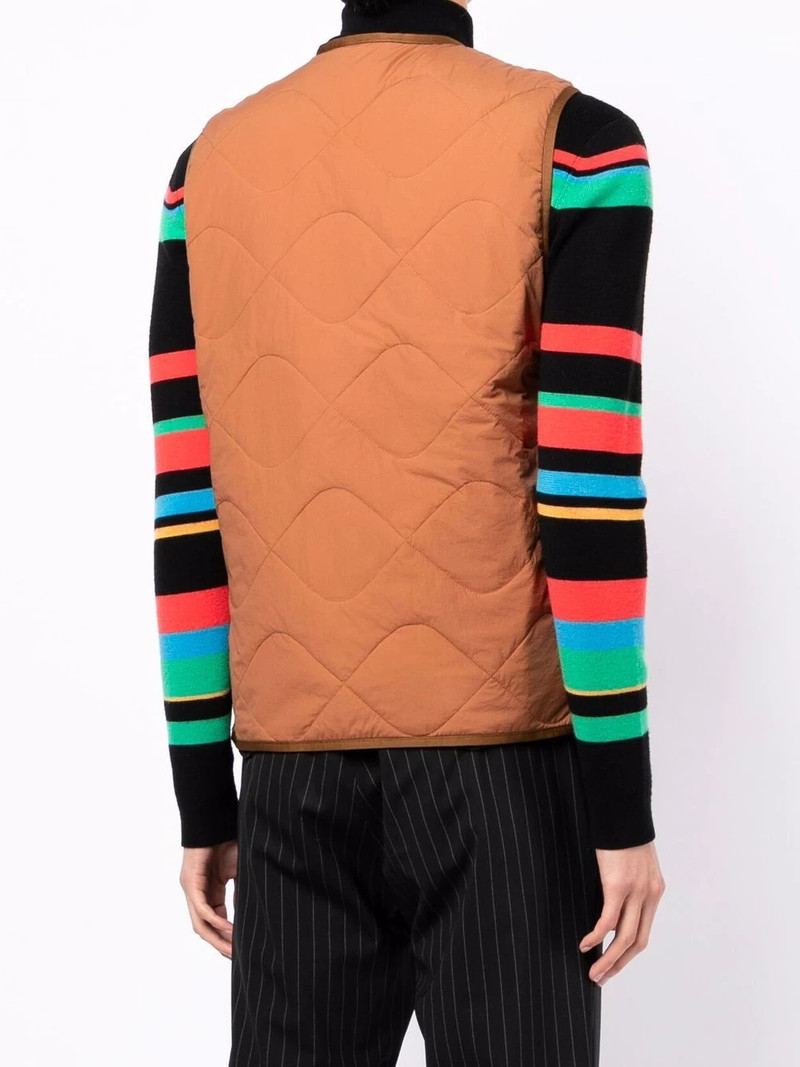 quilted wave gilet 4
