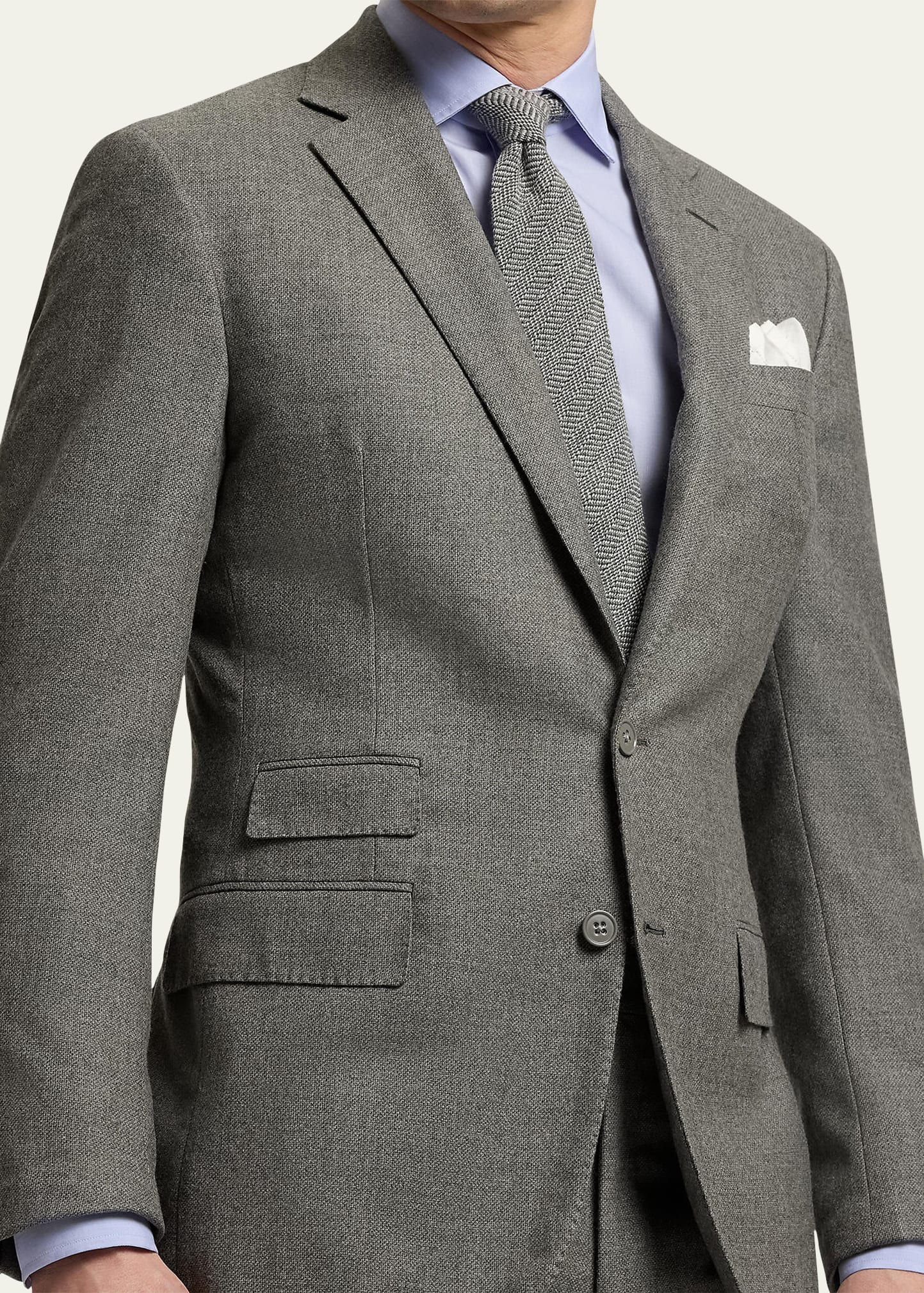 Men's Kent Two-Button Notch Lapel Sport Coat - 5