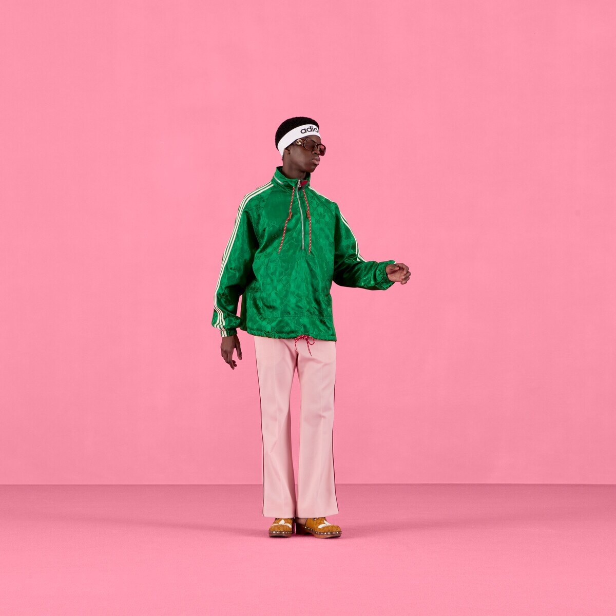 adidas x Gucci macro GG jacket - 2