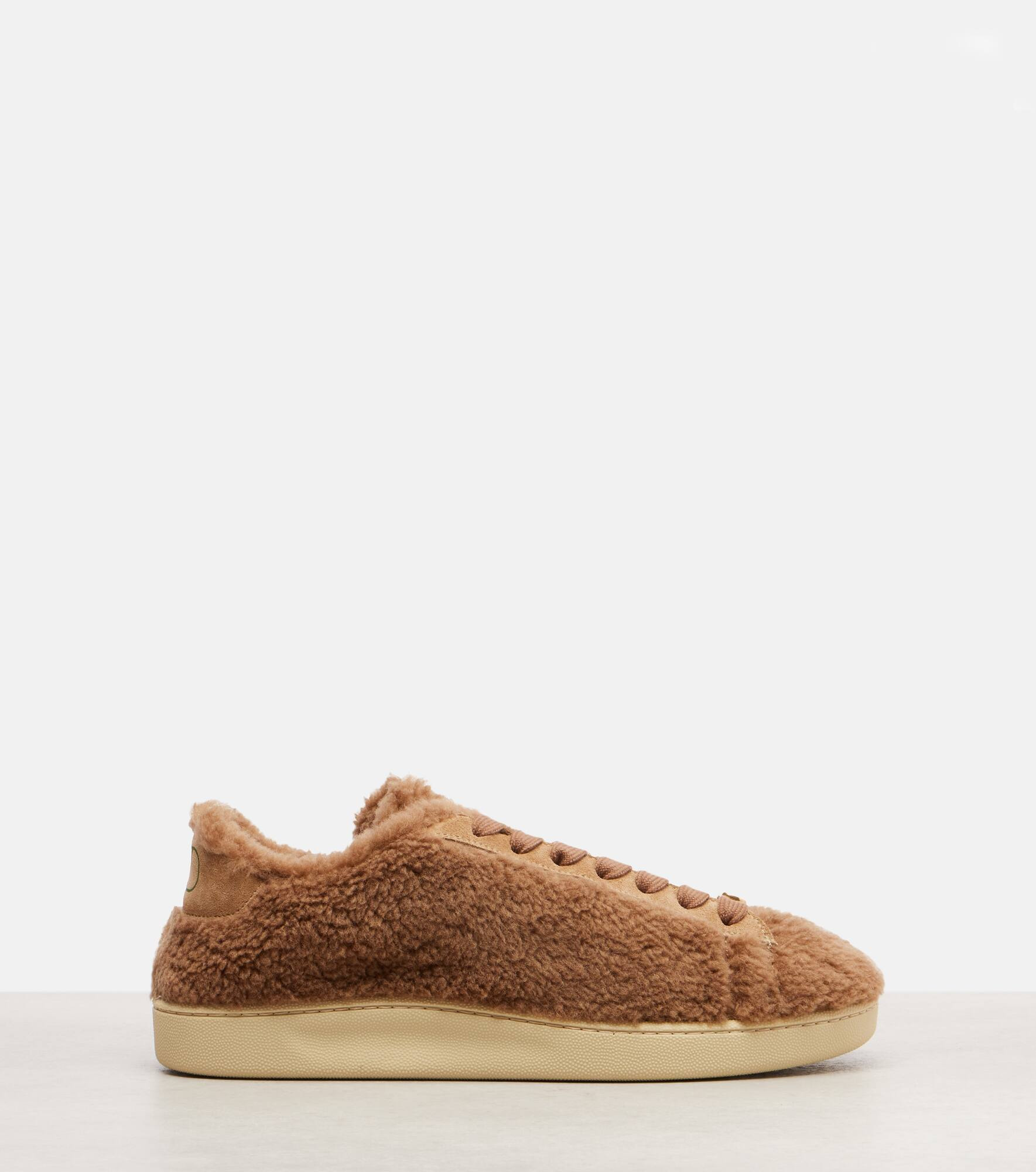 Royco VLogo suede-trimmed sneakers - 4